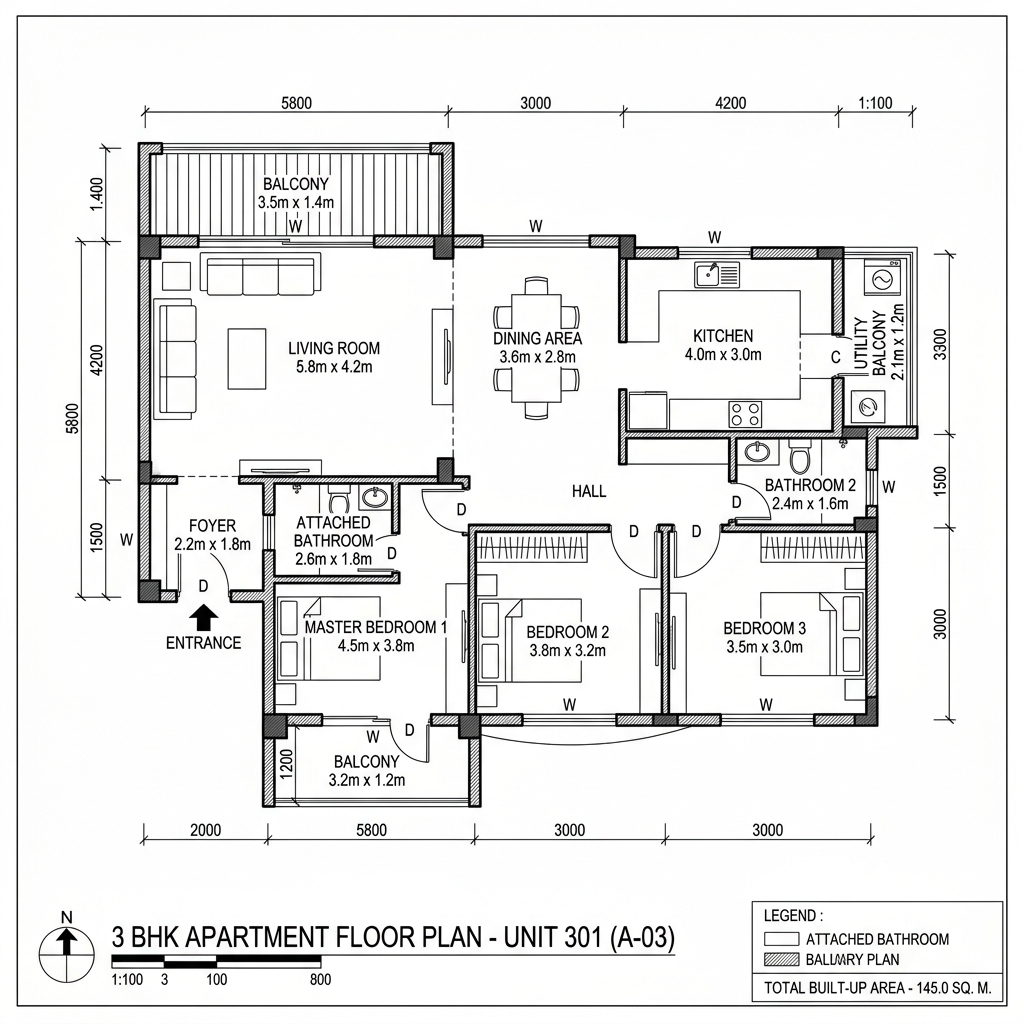 Blurred Floor Plan